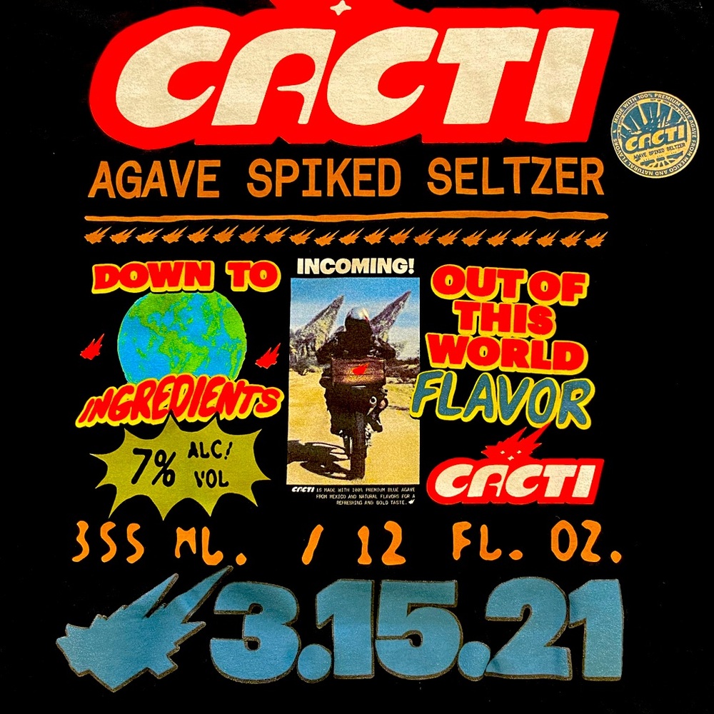 Travis Scott Cacti Spiked Seltzer - image 1